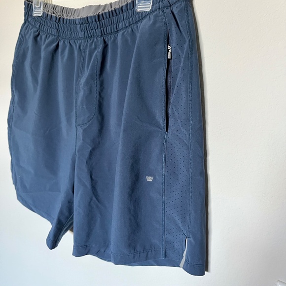 Mack Weldon Stratus Active Short Unlined True Navy Size L - Picture 3 of 8